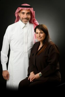 Javier Saavedra and Sara Moreno