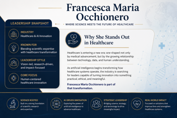 Top 5 Global Healthcare Leaders to Watch Francesca Maria Occhioneroo