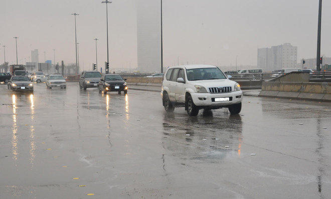 Saudi Arabia was Under a State of Weather Alerts till Monday.