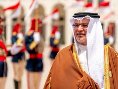 A Global Conference for Middle East Peace is Called by the King of Bahrain.