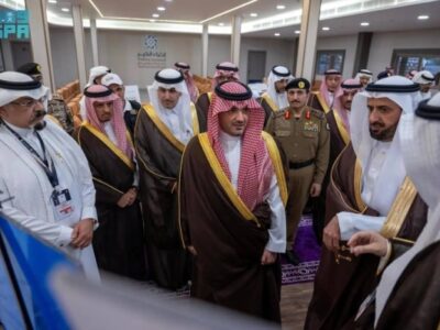 At Holy Sites, Prince Abdulaziz Bin Saud Examines Development Projects