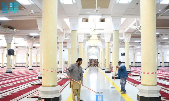 Al-Khaif Mosque in Mina is Ready to Receive Pilgrims Thanks to the Ministry of Islamic Affairs