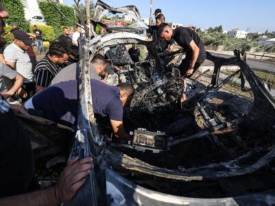 A West Bank Israeli Airstrike Kills Five, Including the Commander of Hamas, According to Palestinian Media