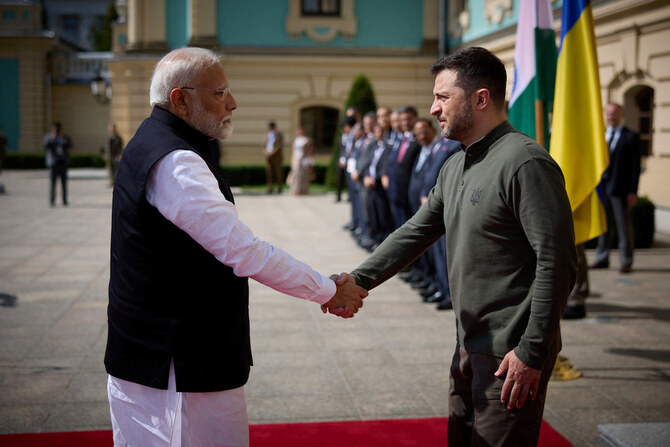 At a Time of War, Zelensky and Indian Prime Minister Modi meet in Kiev