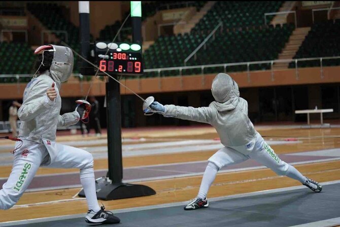 Ambassador for Student Sports is the First Female Fencer from Saudi Arabia