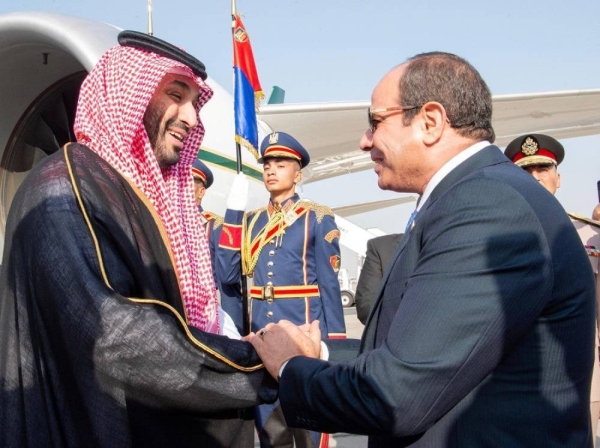 President Sisi and the Saudi Crown Prince have Extensive Discussions in Cairo