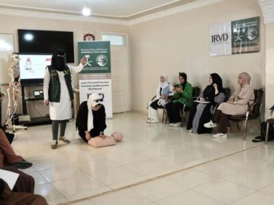 KSrelief Offers Earthquake Victims in Hatay, Turkey, Training