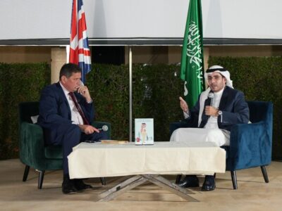 Since Vision 2030, the British Envoy has Praised the "Growth" in Bilateral ties