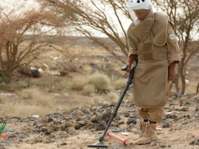 614 Houthi Mines in Yemen are Cleared by a Saudi Initiative