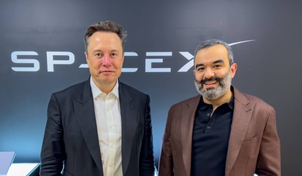 Elon Musk and a Saudi Minister met to talk about Cooperation in AI and Space.