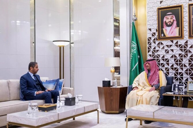 Saudi Interior Minister and Djibouti Envoy Talk About Security Cooperation