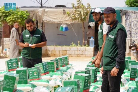 Food Help is Provided by KSrelief in Yemen and Syria