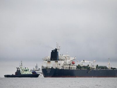 Finland Brings a Ship That May Have Damaged Underwater Cables Closer to the Port