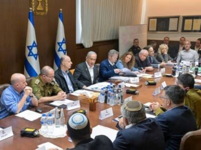 Israeli Security Cabinet Supports Gaza Ceasefire Agreement