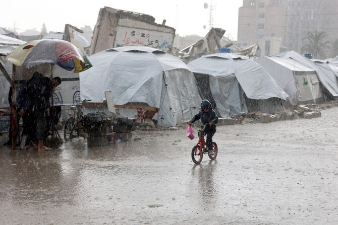 The Red Cross Calls For Unrestricted Assistance Access to Gaza, Which is Frozen and Affected by Flooding