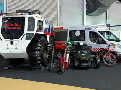 Saudi Red Crescent Showcases Medical Vans For Pilgrimage Services