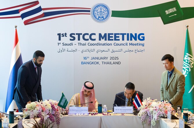 The Maiden Meeting of the Saudi-Thai Coordination Council is Held in Bangkok