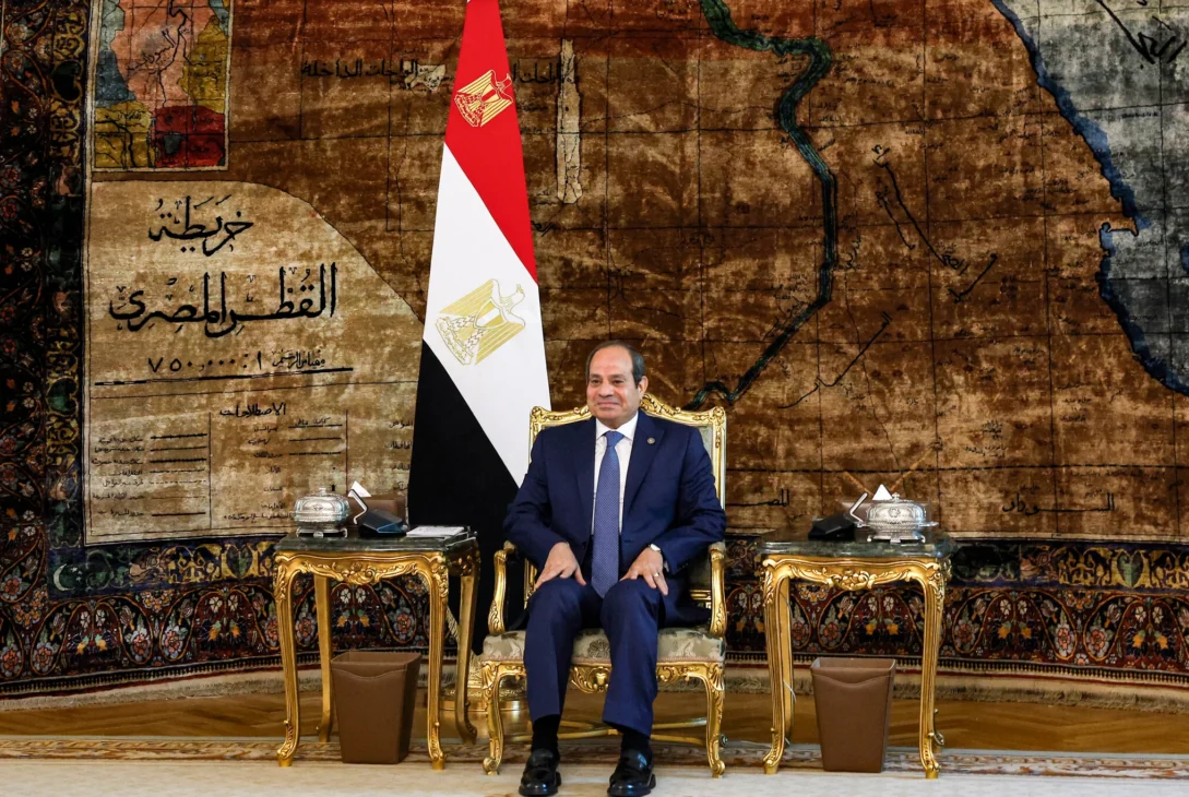 Egypt "Cannot Take Part," According to El-Sisi, in the Forcible Relocation of Gazans