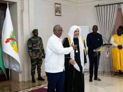 The Head of the Muslim World League Launches a Qur'an Competition in Guinea-Bissau