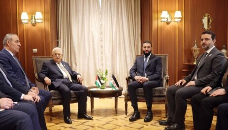 For The First Time Since Assad's Overthrow, The Palestinian President Talks With His Syrian Counterpart