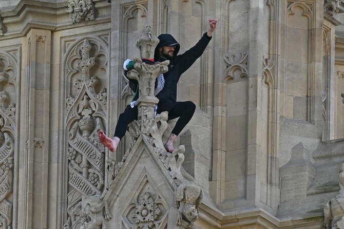 The Man Who Ascended The "Big Ben" Clock Tower in London is in Court