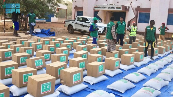 More Than 6,000 Food Aid Packages are Sent by KSrelief