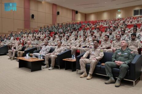 Saudi Troops Participate in The UAE's "Desert Flag" Air Practice