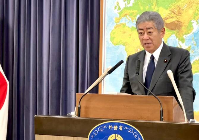 The Foreign Minister of Japan Will Travel to Saudi Arabia