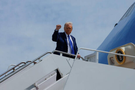 Trump Embarks on a Significant Middle East visit, Travelling to Saudi Arabia Trump Embarks on a Significant Middle East visit, Travelling to Saudi Arabia