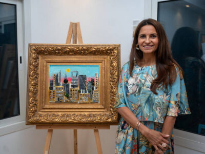 In "Tiny Homes," a Mexican Artist Showcases Both Mexican and Saudi Culture