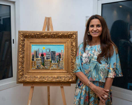 In "Tiny Homes," a Mexican Artist Showcases Both Mexican and Saudi Culture