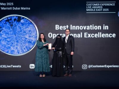 Saudi Awwal Bank Gets "Best Improvement in Operational Efficiency" at CX Live Show 2025