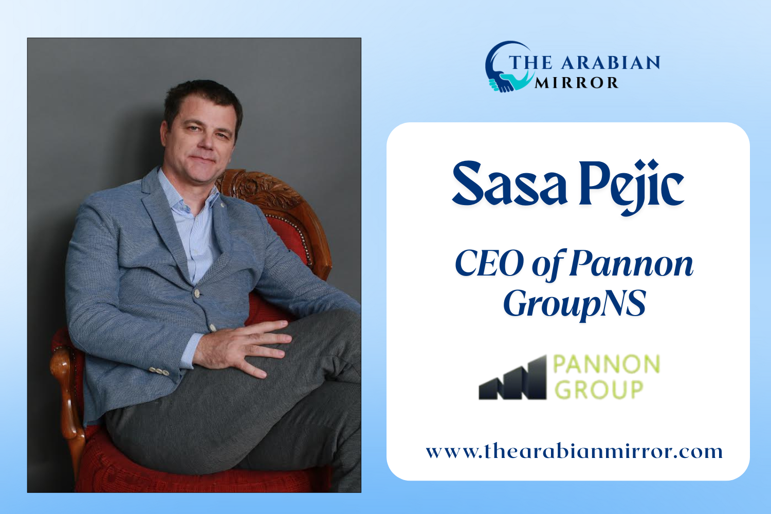 A Trusted Name in Finance and Investment Consulting: Sasa Pejic as the CEO of Pannon GroupNS
