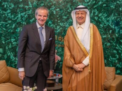 Saudi Nuclear Energy Program Development is Discussed With the IAEA Chief and The Energy Minister