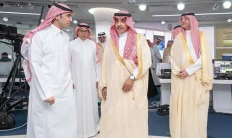 After the Complete Operational Move, the Saudi Media Minister Visits the Al Arabiya Headquarters in Riyadh