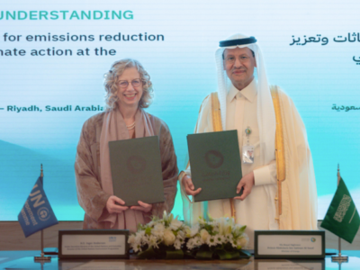 The UN and the Saudi Ministry of Energy Have Signed an Agreement to Advance Regional Emissions Cooperation