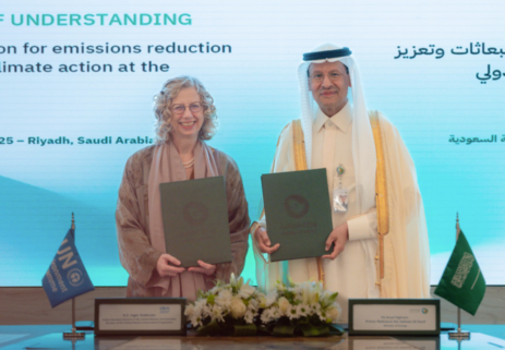 The UN and the Saudi Ministry of Energy Have Signed an Agreement to Advance Regional Emissions Cooperation