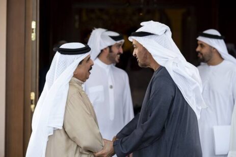 Bahraini King and UAE President Talk About Relationships in Abu Dhabi