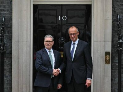 During its Historic Visit to Merz, Britain Asks Germany For Assistance in Combating People-Smuggling Gangs