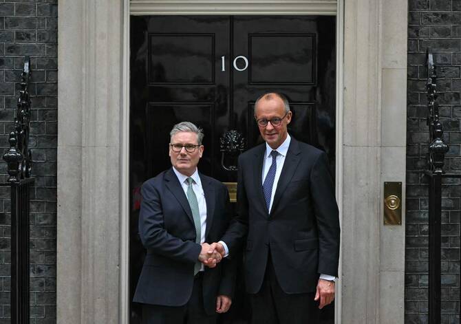During its Historic Visit to Merz, Britain Asks Germany For Assistance in Combating People-Smuggling Gangs