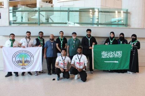 Saudi Scouts Attend The 16th World Scout Moot in Portugal