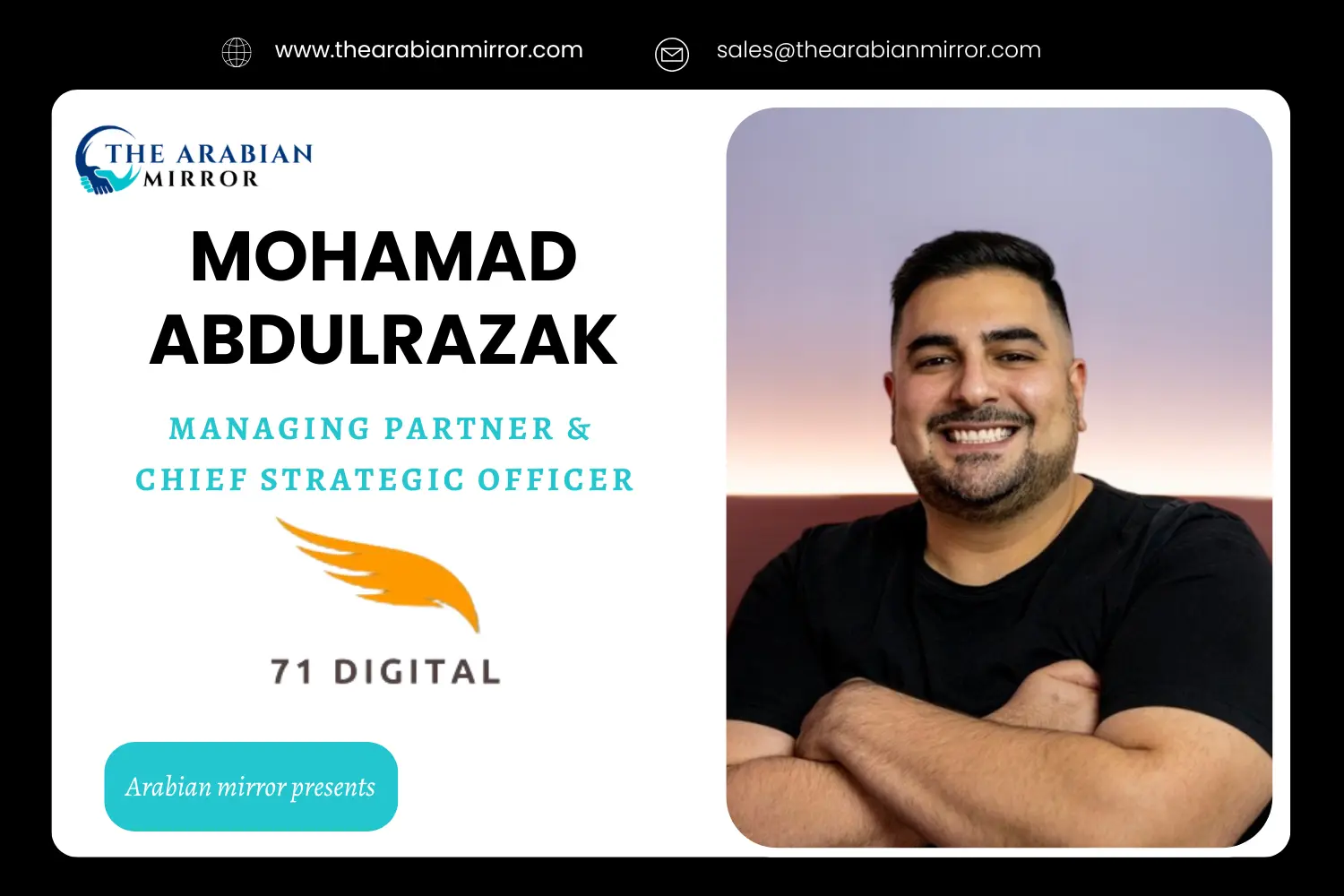 Empowering the Blockchain Ecosystem of the Middle East: Mohamad Abdulrazak