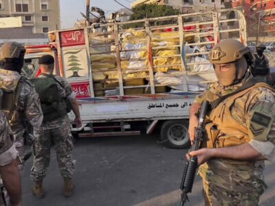 Lebanon is Disarming Palestinian 0rganizations in Camps for Refugees