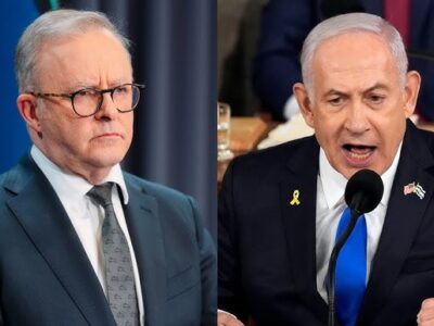 Australia Takes Issue With Netanyahu's "Weak Leader" Remark