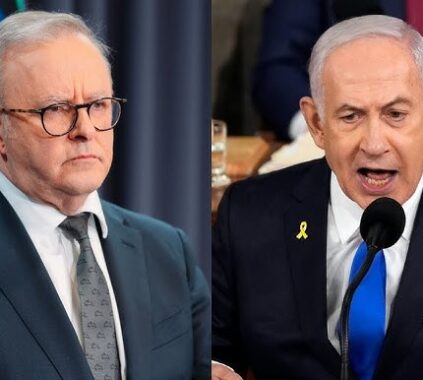 Australia Takes Issue With Netanyahu's "Weak Leader" Remark