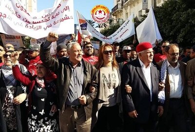 Will Tunisia’s Defiant Trade Union Outlast the President’s Corruption Claims?