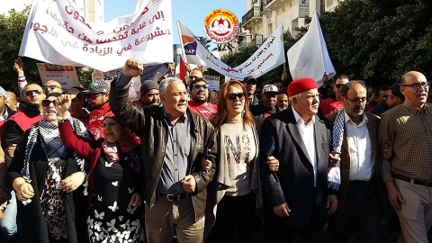 Will Tunisia’s Defiant Trade Union Outlast the President’s Corruption Claims?