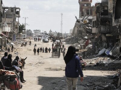 Beach in Gaza City