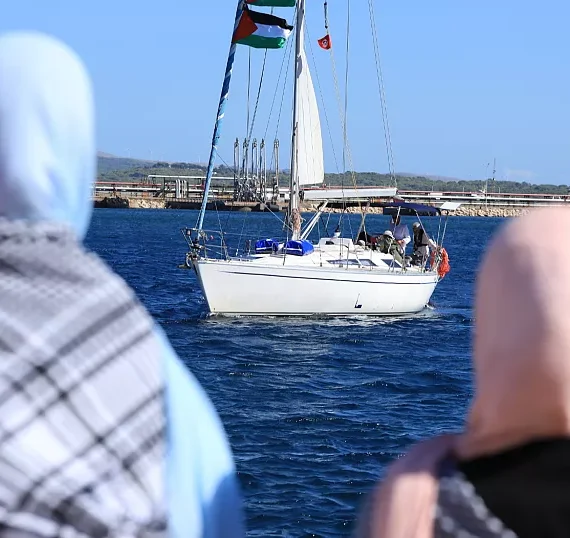 Activists Claim Gaza Aid Convoy Targeted in Drone Strike