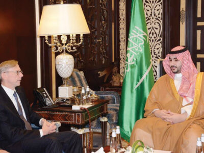 Saudi–Iran Talks: Prince Khalid bin Salman and Larijani Stress Security Enhancement